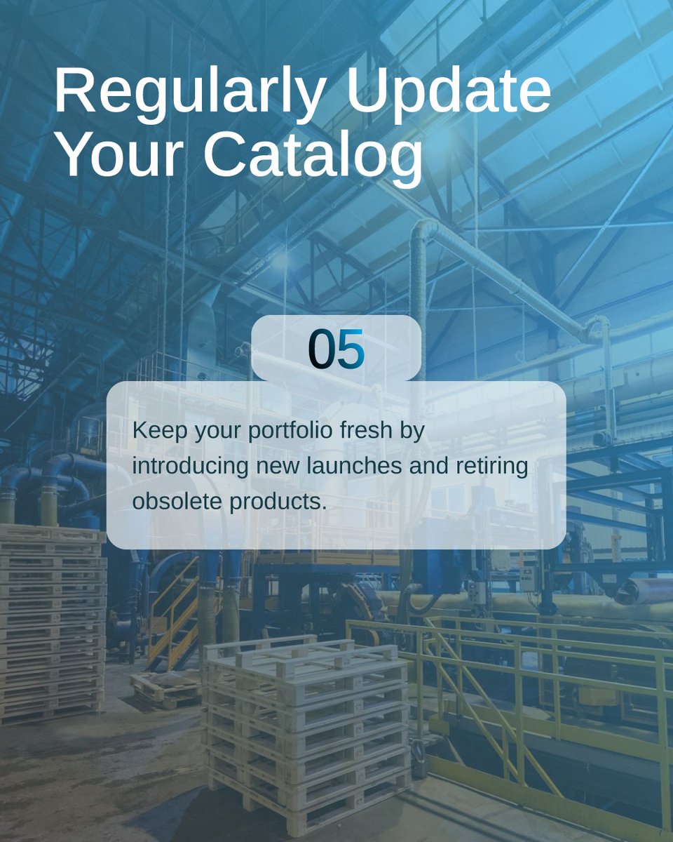 MitelosBio's tweet photo. 5. Update your catalog regularly https://t.co/Pxz0t8AxEj
