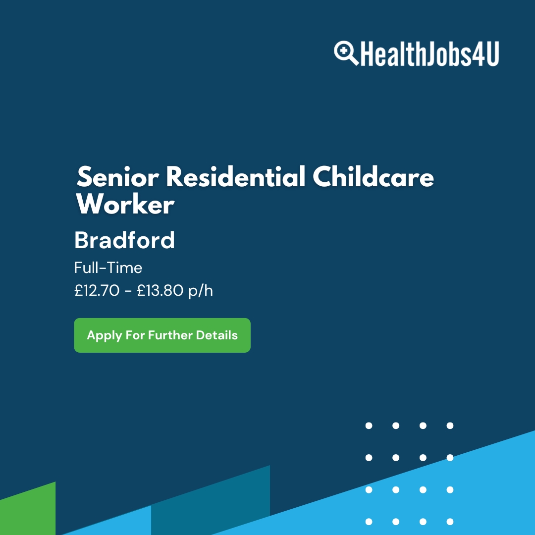 HealthJobs4U's tweet photo. 🌟 Job of the Week: Senior Residential Childcare Worker in Bradford! 🌟 

Are you ready to take the next step in your healthcare career? 

Check it out! https://t.co/ruWG38Reep

#HealthcareJobs #JobAlert #HealthJobs4U https://t.co/o3zU6TGF2C