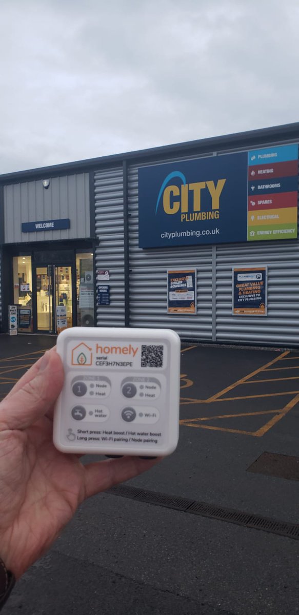 📣 Liverpool Heat Pump Installers 📣

Alex Reed is now at <a href="/CityPlumbingUK/">City Plumbing UK</a>  Liverpool, pop in to have a chat about how Homely improves your installs!
#HeatPumpInstallers #SmartHeating #renewables #renewableenergy #HeatPumps #Efficiency #Sustainability #HVAC #InstallerTech