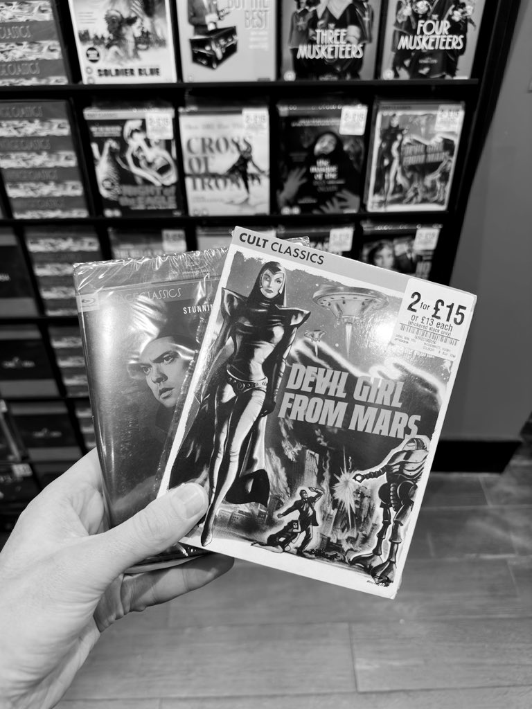 foppnotts's tweet image. We have a wide range of vintage classics on offer in-store this week, you can pick up 2 Blu Rays for just £15!

#fopp #foppnotts #gettofopp #vintageclassics #bluray