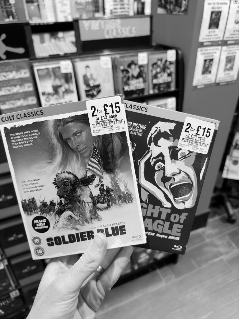 foppnotts's tweet image. We have a wide range of vintage classics on offer in-store this week, you can pick up 2 Blu Rays for just £15!

#fopp #foppnotts #gettofopp #vintageclassics #bluray