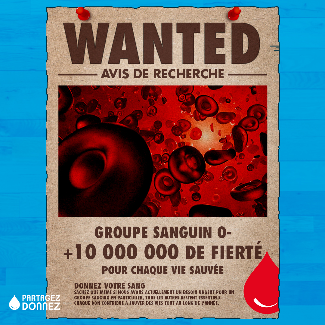 Sachez que même si nous avons actuellement un besoin urgent pour un groupe sanguin en particulier, tous les autres restent essentiels. Chaque don contribue à sauver des vies tout au long de l’année. 
Prenez RDV et donnez votre sang !
dondesang.efs.sante.fr/trouver-une-co…