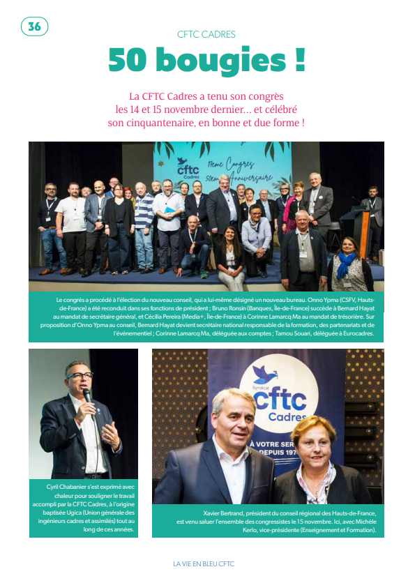 Fédération CFTC Cadres (UGICA) tweet media