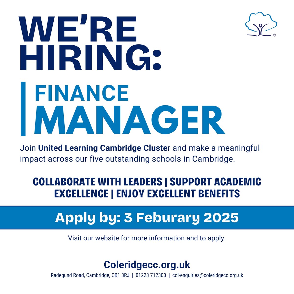 We're Hiring a Finance Manager! 
Be part of a community dedicated to bringing out the "best in everyone."

🔗 Apply Now ce0374li.webitrent.com/ce0374li_webre…