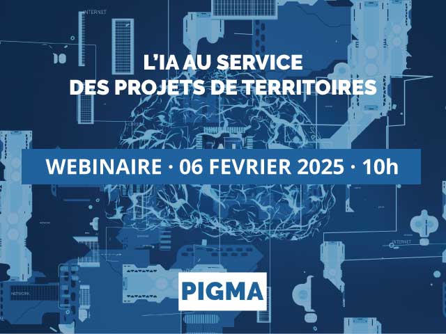 [#Webinaire #caféatelierPIGMA] L'#IA au service des projets de #territoires 🎯RDV le 06/02 à 10h➡️ L'objectif de cet évènement : partager des cas concrets d'IA au service de projets de territoires. Inscrivez-vous  ici👉 portail.pigma.org/animation/proc…