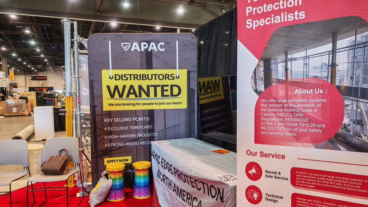 🔨 Ready to elevate your construction safety? Visit us at World of Concrete (WOC), Central Hall — C7567, January 21–23, 2025. Experience first-hand how our top-tier safety solutions like Ringlock scaffolding and EPS systems can transform your projects.

#EPS #scaffolding #WOC2025