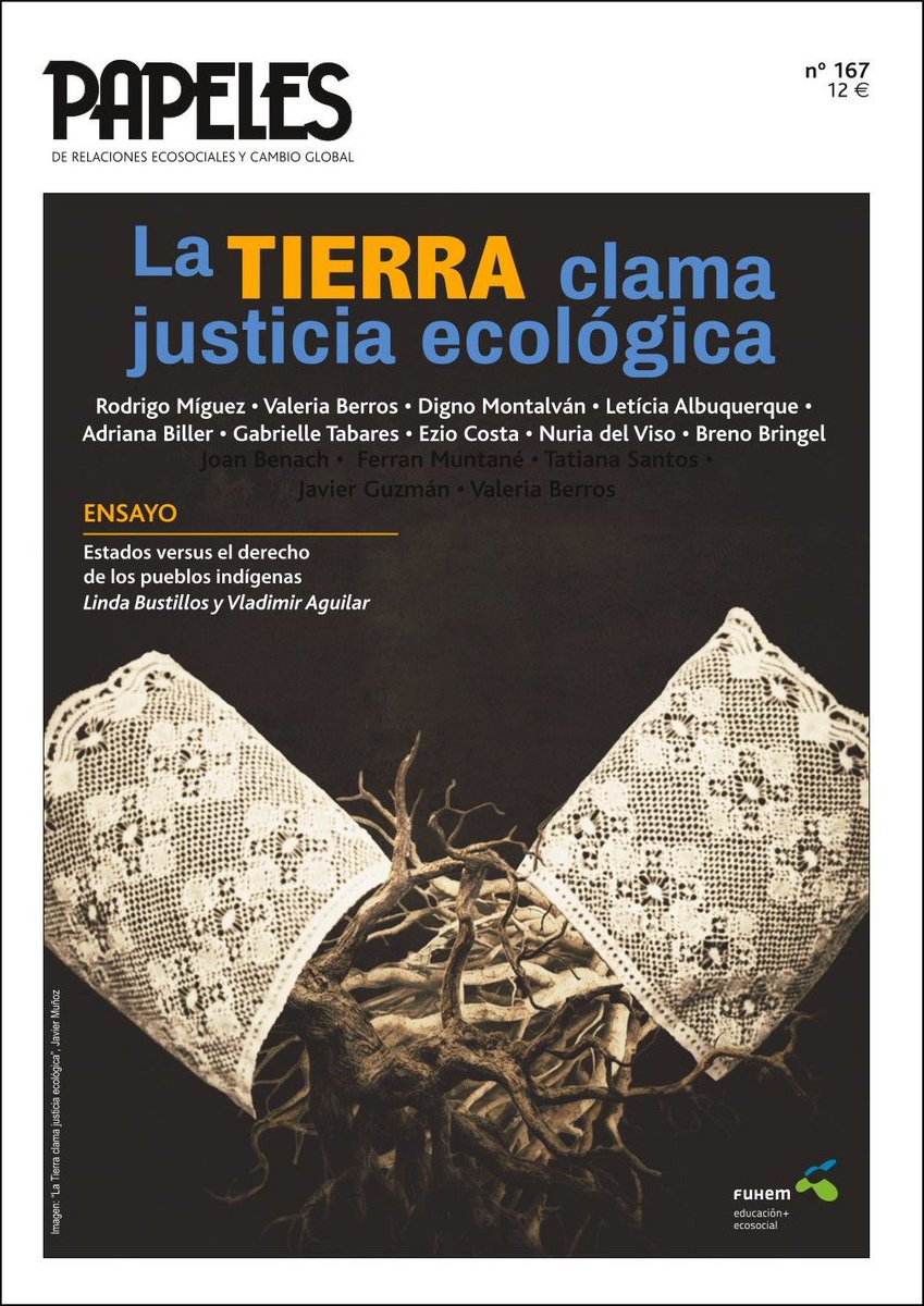 FUHEM (@fuhem) on Twitter photo "El colonialismo verde presenta al Sur global como un espacio subalterno que puede ser explotado, destruido y reconfigurado según las necesidades de los regímenes de acumulación dominantes".
Breno Bringel <a href="/brenobringel/">Breno Bringel</a> en #revistaPapeles 167 #JusticiaEcológica "El colonialismo verde presenta al Sur global como un espacio subalterno que puede ser explotado, destruido y reconfigurado según las necesidades de los regímenes de acumulación dominantes".
Breno Bringel <a href="/brenobringel/">Breno Bringel</a> en #revistaPapeles 167 #JusticiaEcológica