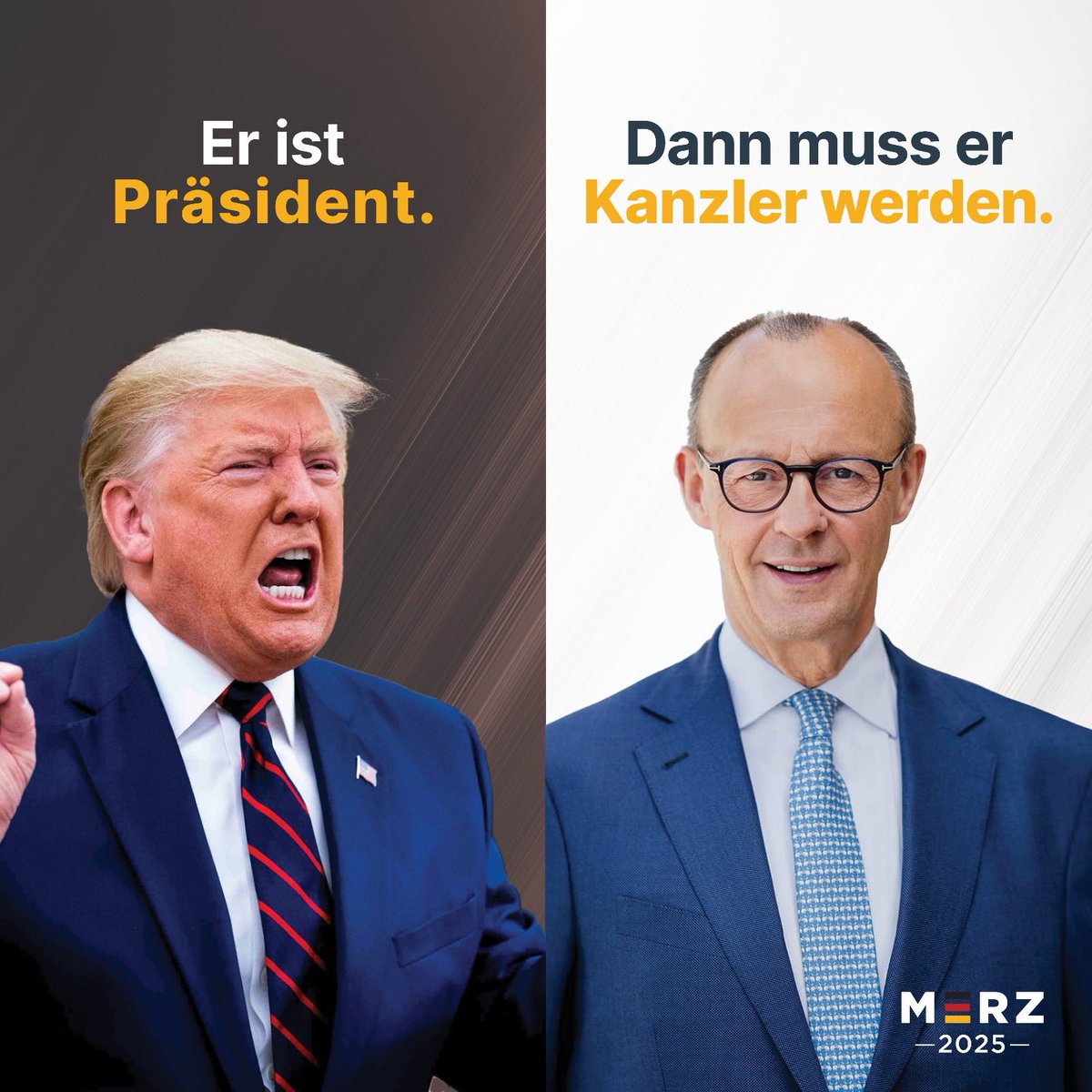 MerzHQ's tweet image. Eigene Interessen, gemeinsame Ziele. Mit Friedrich Merz endlich wieder ein Deutschland, auf das sich die Welt verlassen kann.