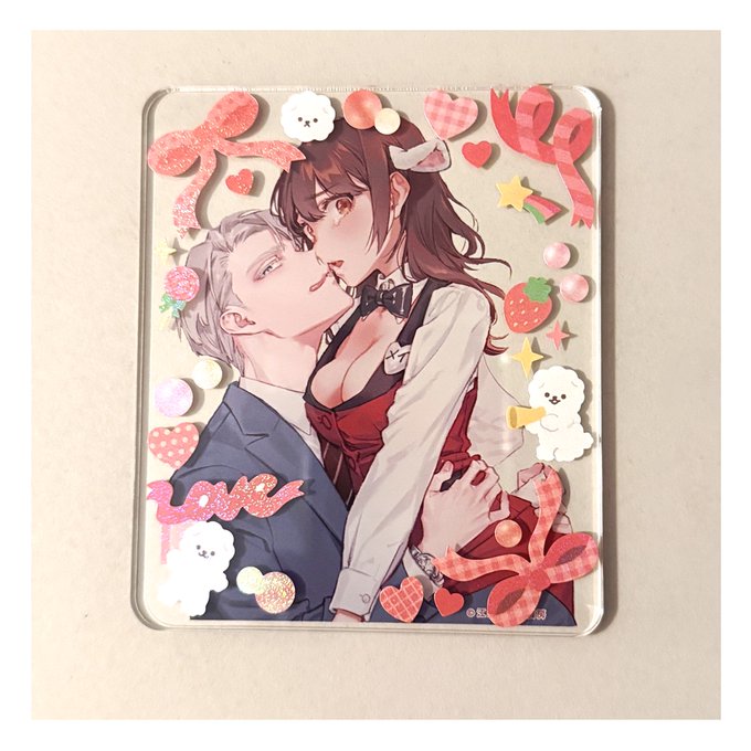 アクリルコースターデコってみました!
シールでお手軽に💫
結構可愛くできた!!
#オオカミと甘噛み 