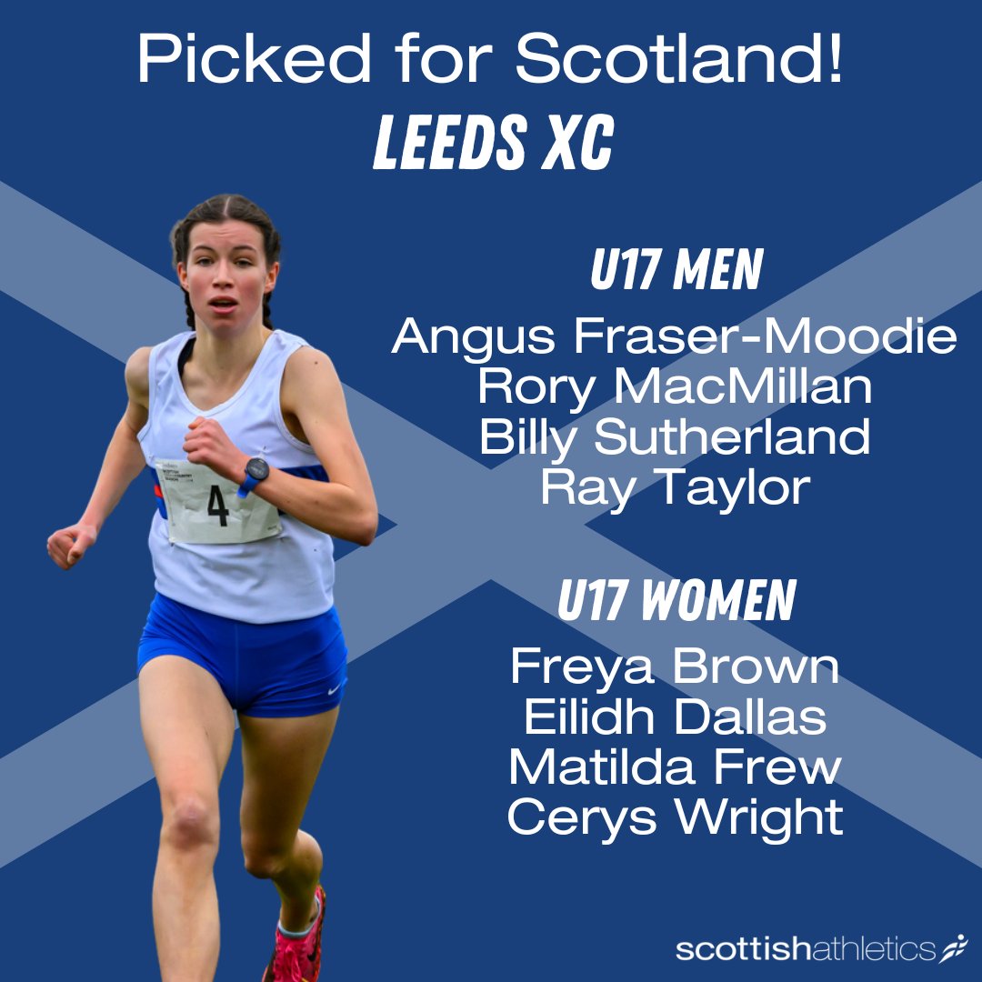 scottishathletics (@scotathletics) on Twitter photo PICKED FOR SCOTLAND 🏴
#SALtogether
Congrats to our U17 selections for XC in Leeds 👏
scottishathletics.org.uk/picked-scotlan…
<a href="/springburnharrs/">Springburn Harriers</a> <a href="/falkirkvics/">Falkirk Victoria H</a> <a href="/RossCountyAC/">Ross County AC</a> <a href="/LasswadeAAC/">lasswadeAthleticsClub</a> Strathearn Harriers <a href="/EastKilbrideAC/">East Kilbride AC</a> <a href="/67lindasmith/">linda smith</a> <a href="/gbrunpb/">Grant Baillie</a> <a href="/gary_beggan/">Gary Beggan</a> <a href="/DunnettSophie/">Sophie Dunnett</a> <a href="/StrathHerald/">Strathearn Herald</a> <a href="/JomaSportUK/">Joma Sport UK</a> PICKED FOR SCOTLAND 🏴
#SALtogether
Congrats to our U17 selections for XC in Leeds 👏
scottishathletics.org.uk/picked-scotlan…
<a href="/springburnharrs/">Springburn Harriers</a> <a href="/falkirkvics/">Falkirk Victoria H</a> <a href="/RossCountyAC/">Ross County AC</a> <a href="/LasswadeAAC/">lasswadeAthleticsClub</a> Strathearn Harriers <a href="/EastKilbrideAC/">East Kilbride AC</a> <a href="/67lindasmith/">linda smith</a> <a href="/gbrunpb/">Grant Baillie</a> <a href="/gary_beggan/">Gary Beggan</a> <a href="/DunnettSophie/">Sophie Dunnett</a> <a href="/StrathHerald/">Strathearn Herald</a> <a href="/JomaSportUK/">Joma Sport UK</a>