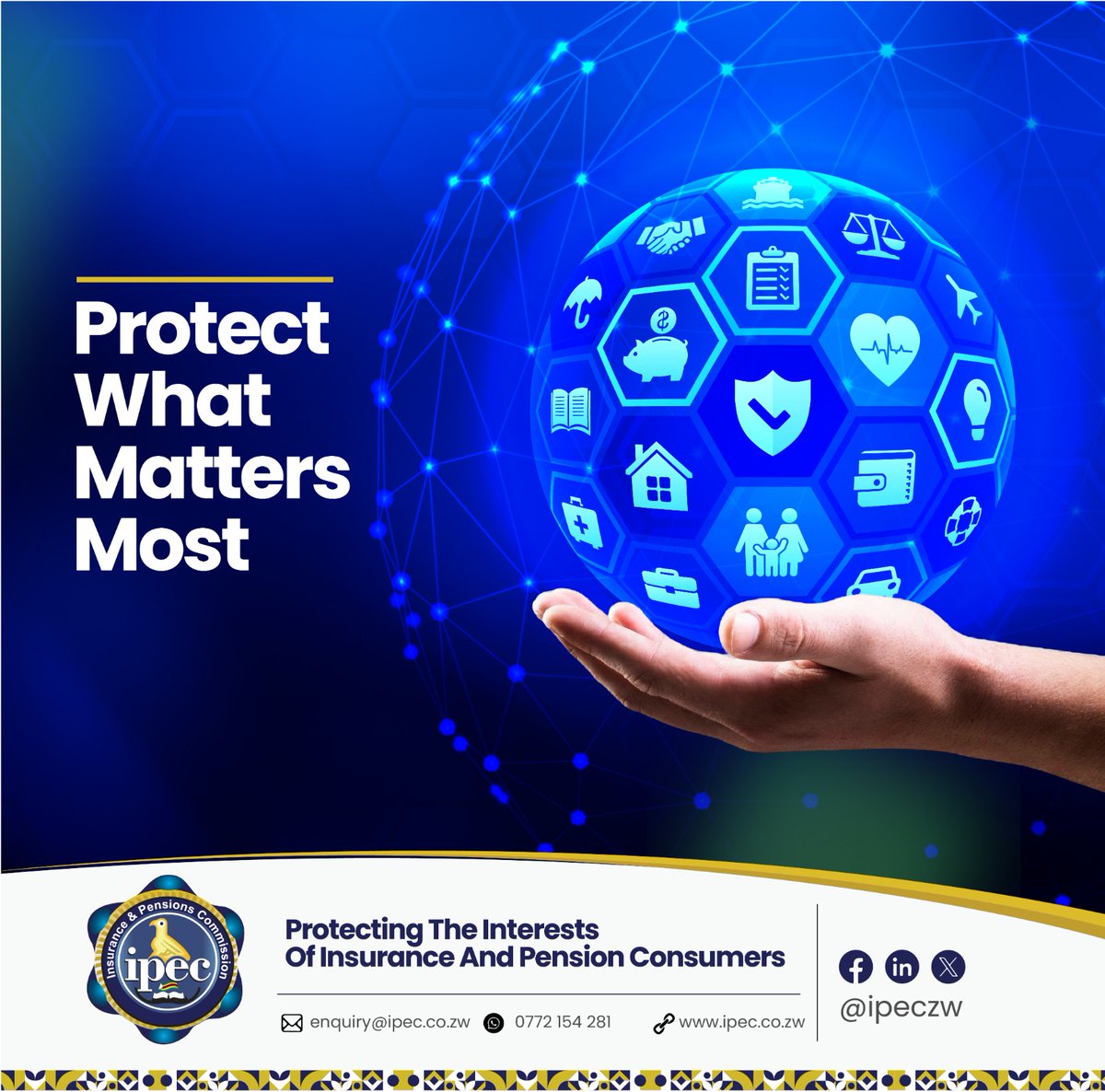 IPEC (@ipeczw) on Twitter photo Protect What Matters Most
Have you reviewed your insurance for 2025?
Your life evolves, and so should your insurance coverage!
Start with these simple steps:
✅Review and update your policies. 
 ✅Check for any gaps in coverage.
 ✅Ensure your family and assets are fully Protect What Matters Most
Have you reviewed your insurance for 2025?
Your life evolves, and so should your insurance coverage!
Start with these simple steps:
✅Review and update your policies. 
 ✅Check for any gaps in coverage.
 ✅Ensure your family and assets are fully