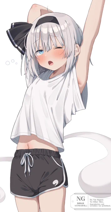 ラフ着背伸び妖夢ちゃん! 