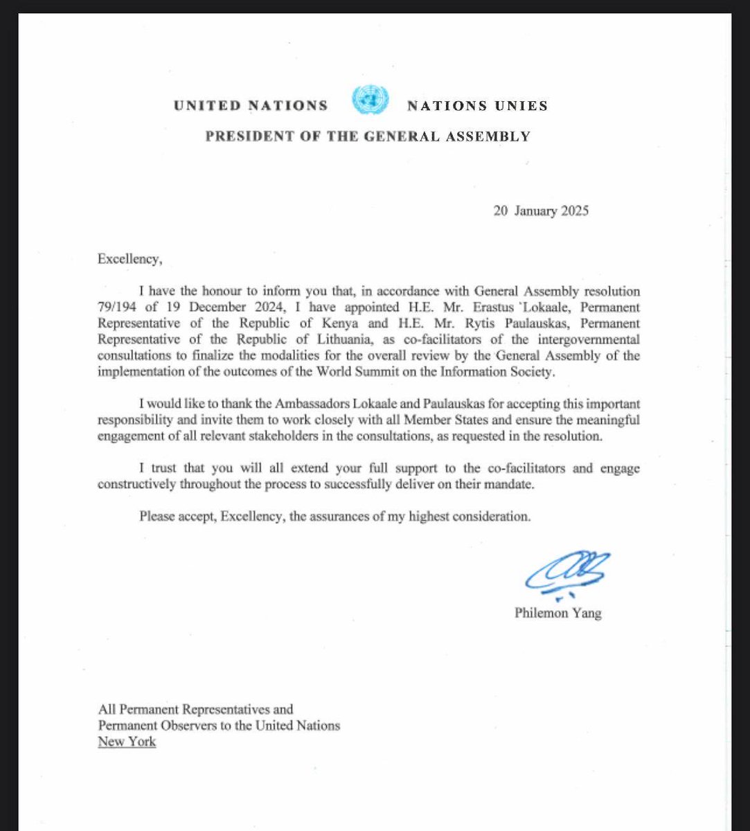 Korir Sing'Oei (@singoeiakorir) on Twitter photo Join me in congratulating our PR in NY <a href="/eelokaale/">Amb. Ekitela Lokaale</a> on his appointment as co-facilitator of the implementation of the outcomes of the World Summit on Information Society. A great honor to him and recognition of Kenya’s leadership in technology. <a href="/ForeignOfficeKE/">State Department for Foreign Affairs | Kenya</a> Join me in congratulating our PR in NY <a href="/eelokaale/">Amb. Ekitela Lokaale</a> on his appointment as co-facilitator of the implementation of the outcomes of the World Summit on Information Society. A great honor to him and recognition of Kenya’s leadership in technology. <a href="/ForeignOfficeKE/">State Department for Foreign Affairs | Kenya</a>