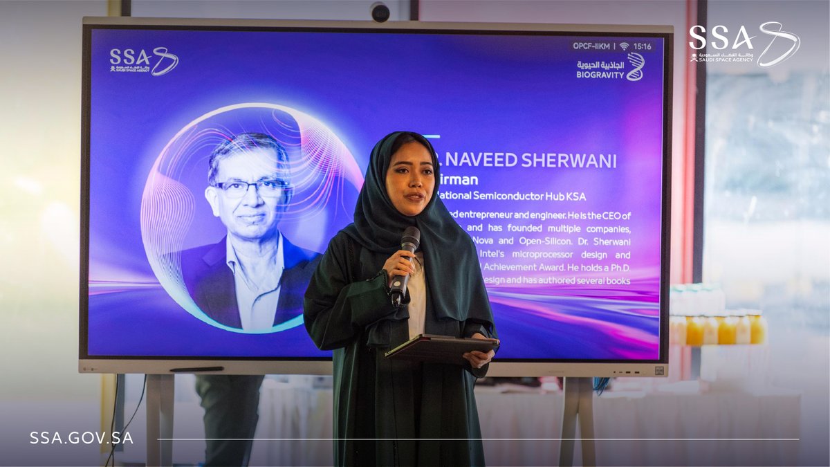 saudispace's tweet photo. Productive panel discussions and inspiring attendance at the fourth workshop of the #BioGravity initiative.
#Saudi_Space_Agency https://t.co/P9YWjw3mQE