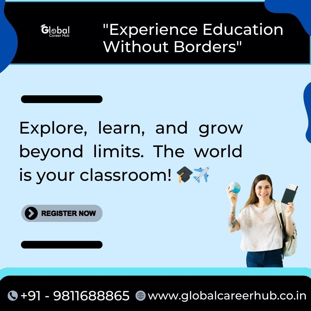 gcareerhub's tweet image. Take your education beyond borders! Immerse yourself in diverse cultures while receiving world-class education that shapes your future. 🌐🎓
#EducationWithoutBorders #StudyAbroad #InternationalLearning
