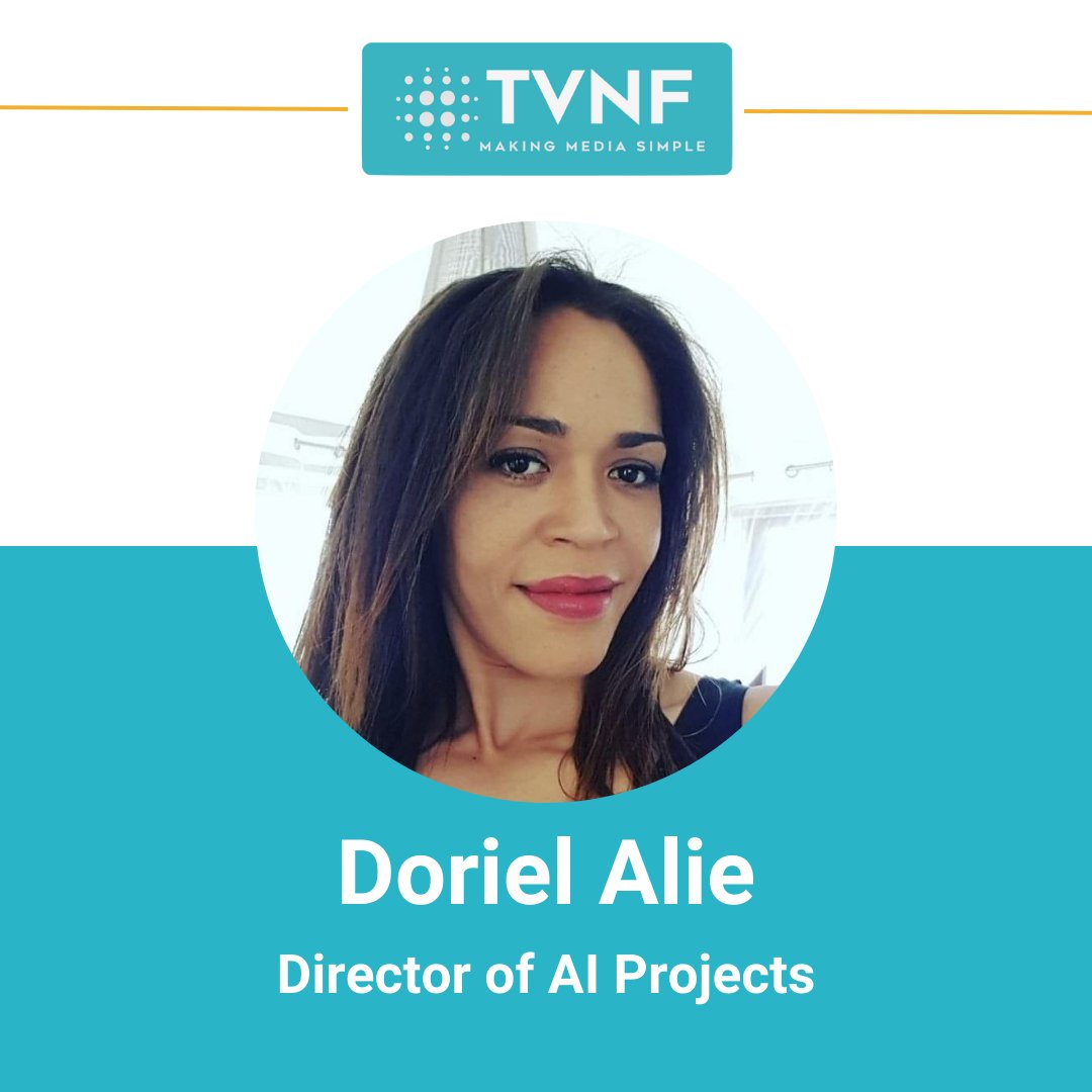 TVNF is thrilled to announce the appointment of Doriel Alie as our new Director of AI Projects!

You can read the full blog here:
thevideonewsfactory.com/doriel-alie-jo…