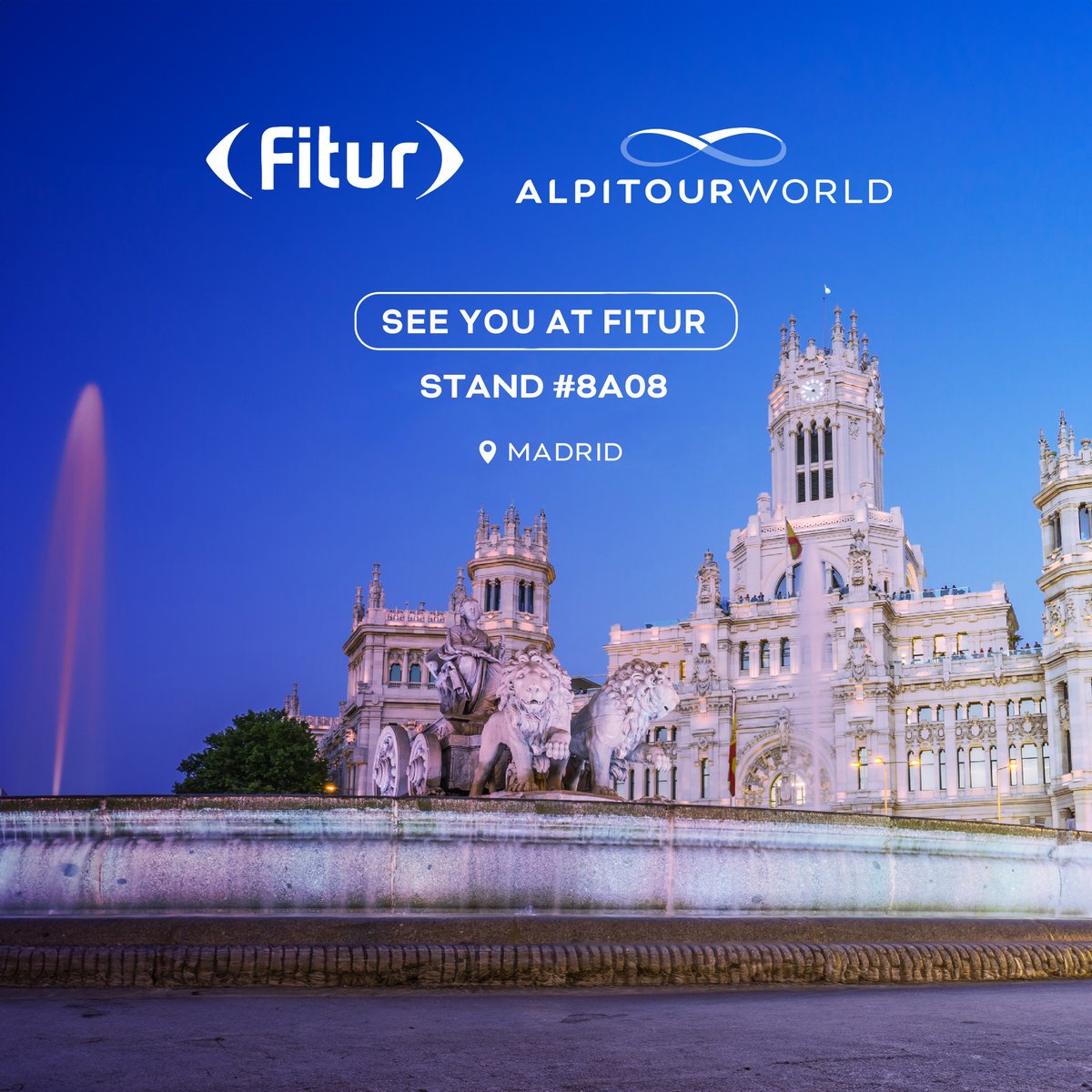 Comienza mañana una nueva edición de #FITUR2025, y con ella, la oportunidad de seguir impulsando el futuro del turismo. Un escenario ideal para consolidar nuestras alianzas y descubrir proyectos innovadores. Os esperamos en el stand de <a href="/AlpitourWorld/">Alpitour World</a>  8A08 del 22 al 24 de enero.
