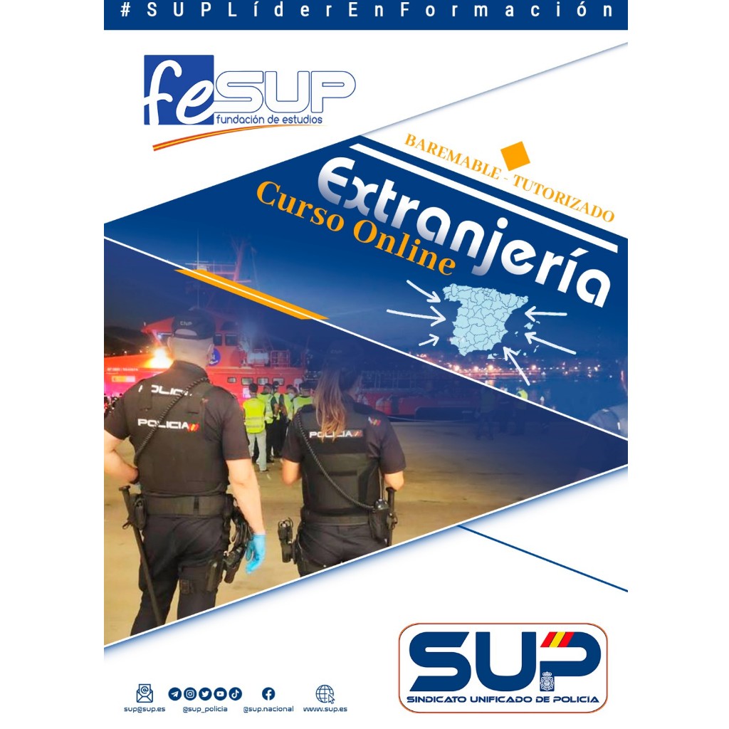 Sup_Policia's tweet photo. 🆕#Curso Básico de #Extranjería ✈️🧳
🧑‍💻Online, 🆓para afiliados a @Sup_Policia y asociados a @fesup_org
 . Sin límite de plazas.
Espacio Schengen, puestos fronterizos, SIS-Recast
#SUPLíderEnFormación
Inicio: 17-02-2025
Inscripción: del 10 al 14-02-25 ⤵️
https://t.co/tAYNXGROfD https://t.co/ROrlNubWS2