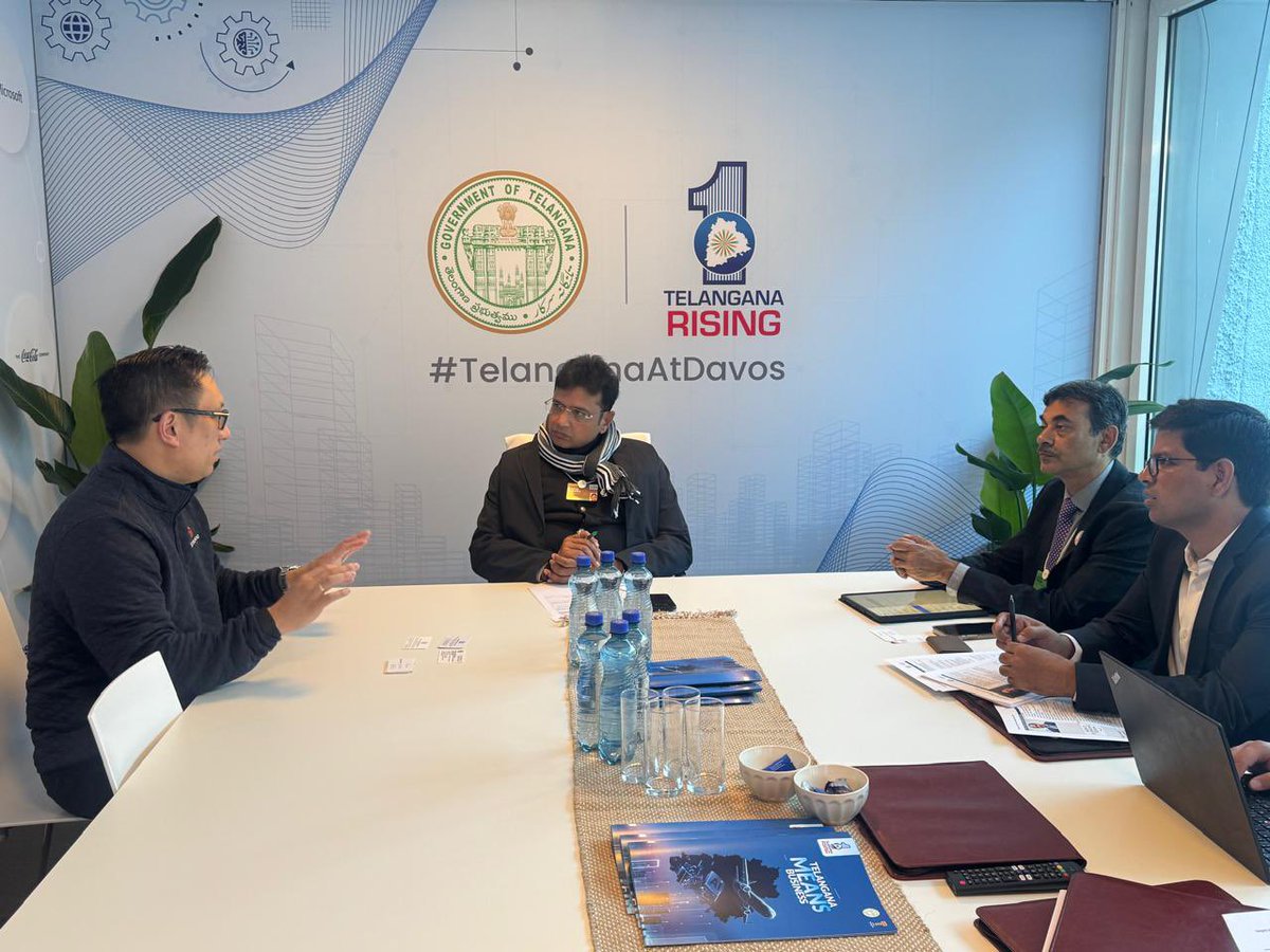 OffDSB's tweet image. Great meeting with Su Le, Chief Growth Officer of SambaNova Systems!

Thank you SambaNova for choosing Telangana as your investment destination! Excited to collaborate on building AI infrastructure capabilities and setting up AI hardware in partnership with BroadRange AI.…