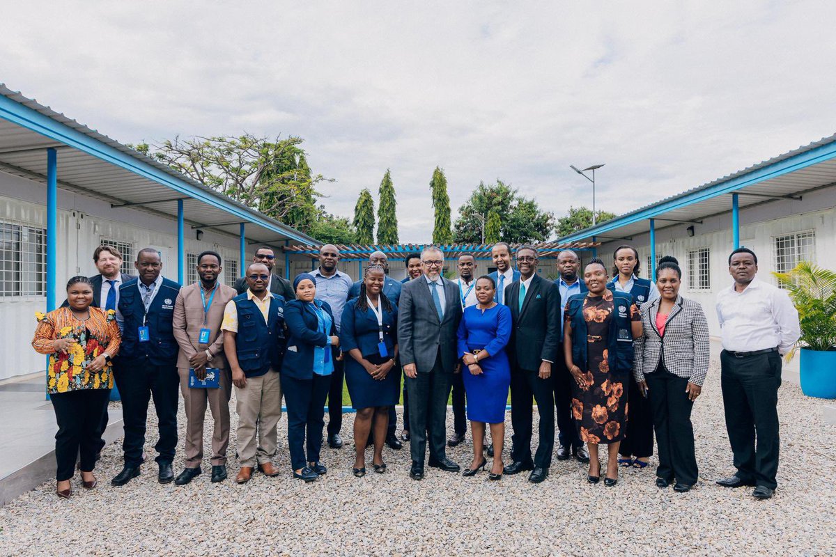 Tedros Adhanom Ghebreyesus (@drtedros) on Twitter photo Good meeting with <a href="/WHO_Tanzania/">WHO Tanzania</a> colleagues at our Dodoma field office from where a talented and dedicated team support emergencies, maternal health and HIV/AIDS services in support of national partners.
We discussed <a href="/WHO/">World Health Organization (WHO)</a>’s drive, through its transformation, to strengthen our Good meeting with <a href="/WHO_Tanzania/">WHO Tanzania</a> colleagues at our Dodoma field office from where a talented and dedicated team support emergencies, maternal health and HIV/AIDS services in support of national partners.
We discussed <a href="/WHO/">World Health Organization (WHO)</a>’s drive, through its transformation, to strengthen our