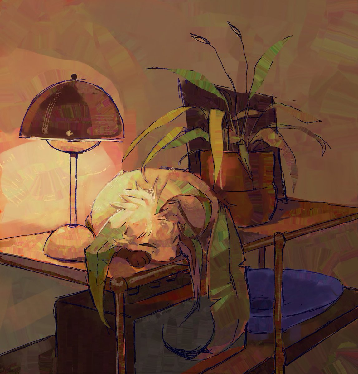 _dichie's tweet photo. Quick painting study with leafeon :)
#pokemon https://t.co/rJlKdrh4W2
