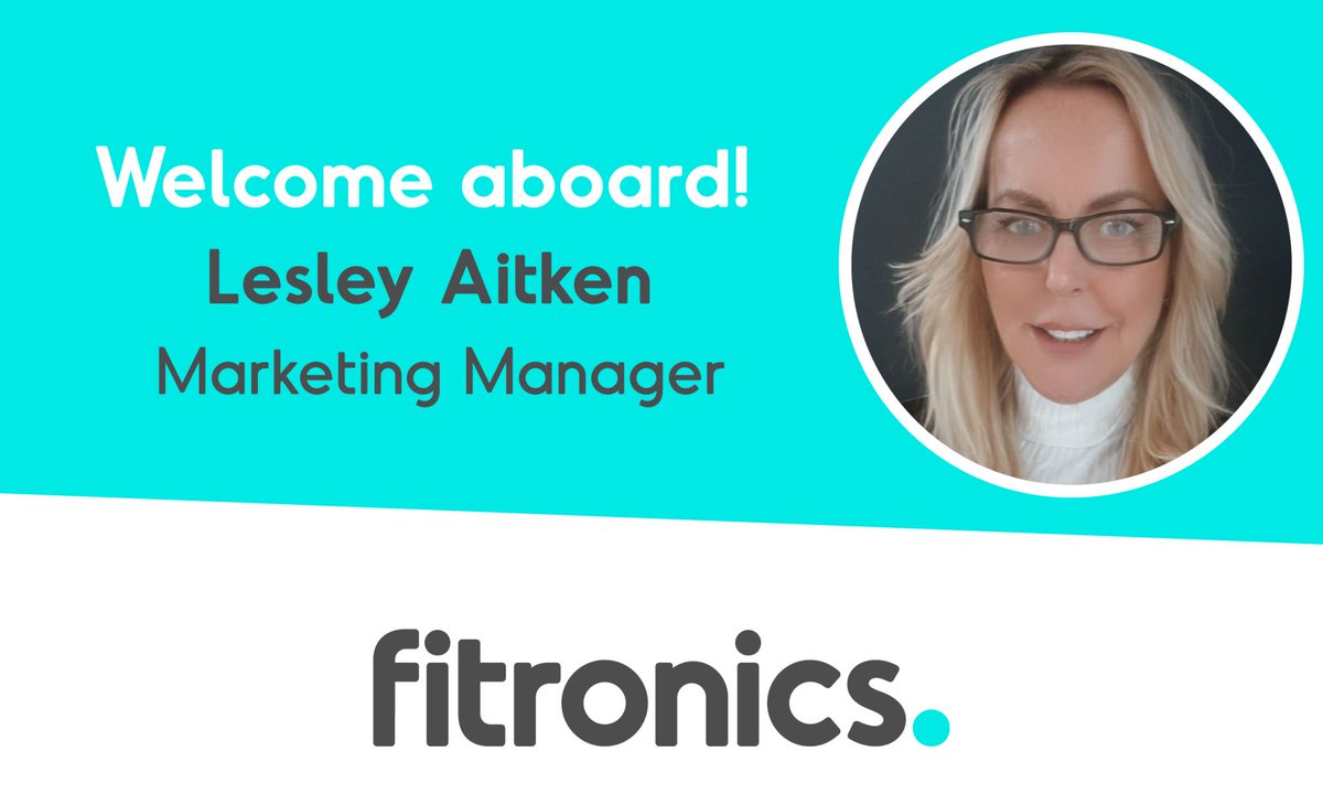 With Ravinder Sandhu stepping away for her maternity leave, we welcome Lesley Aitken to lead Fitronics marketing.  

Lesley brings extensive experience in sales and marketing and will be working closely with Fitronics team.  

Read more about this here: fitronics.com/news/a-new-cha…