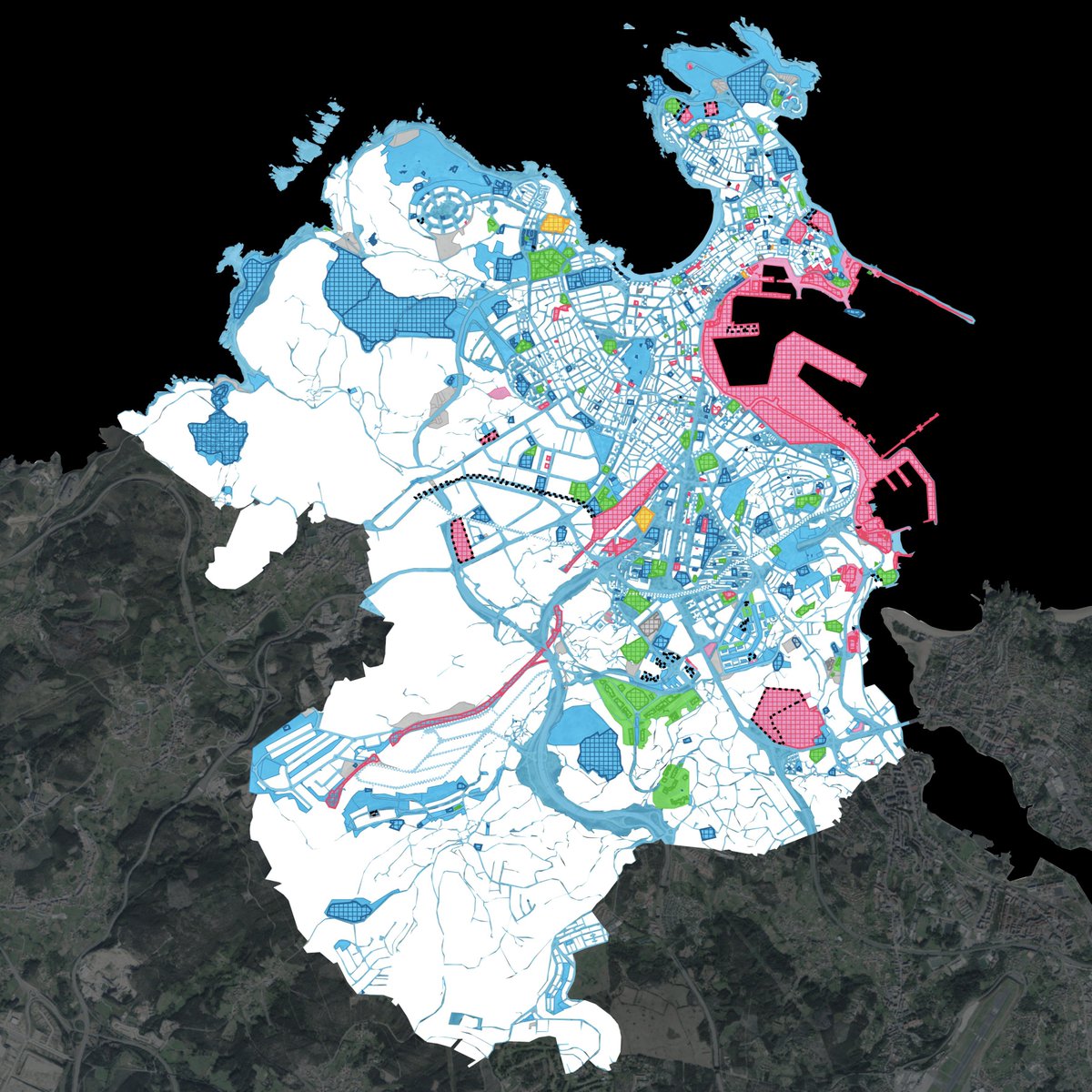 Despois dun ano de traballo, compartimos o resultado inicial dun proxecto de investigación que ten como obxectivo realizar unha cartografía o máis precisa posible do patrimonio público no municipio da Coruña:

A CORUÑA PÚBLICA / ergosfera.org/archivo/a-coru…