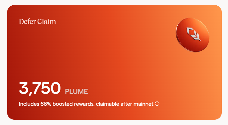 Tô feliz! 
Primeiro airdrop em que vou fazer uma graninha desde que comecei a interagir na web3.
Mal posso esperar pelos próximos!
<a href="/plumenetwork/">Plume</a> 🐦🔥