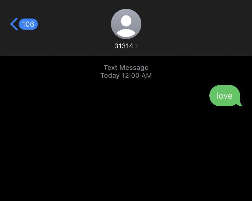 ReactionCEO's tweet image. You getting older it might be time to SMS “Love” to 31314