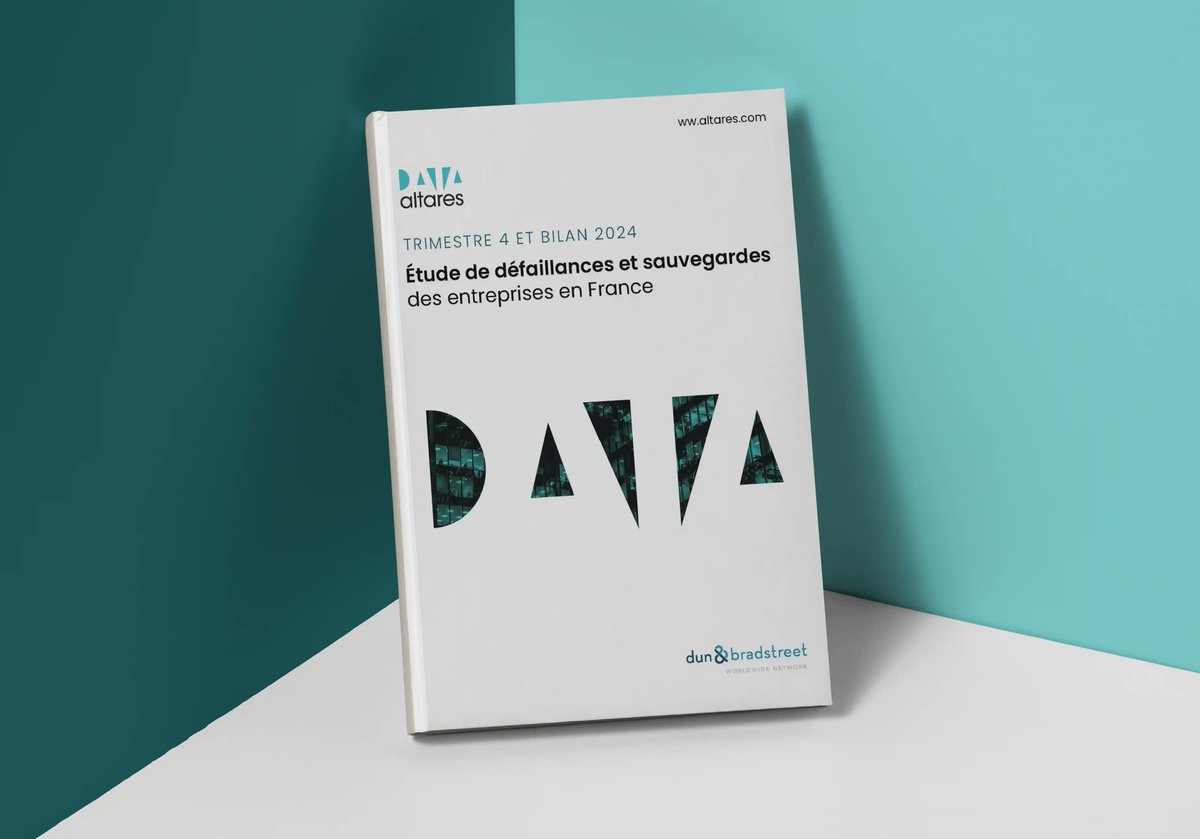 [Etude Altares « Défaillances et sauvegardes d’entreprises : 4e trimestre et bilan 2024]

⚠️ 18 709 défaillances au 4e trimestre 2024, un seuil historique qui conclut l’année sur un record de 67 830 procédures.

Téléchargez l'étude complète sur 🔗 : lnkd.in/eJymfCmT
