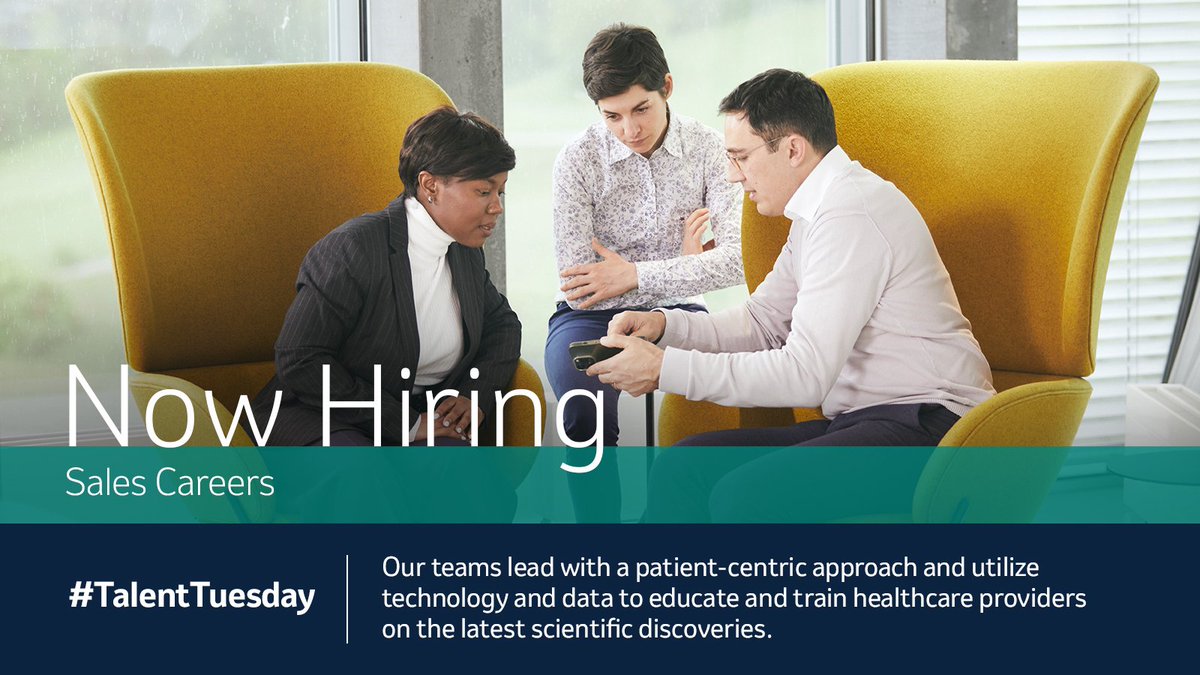 It’s #TalentTuesday! ✨ This week, we’re calling out #SalesJobs. 📣 ​​​​​​​This is not your typical sales job! Are you ready for a purpose-driven career where you can help support healthcare providers in delivering care to patients?  bit.ly/40CjsIF #MSDCareers