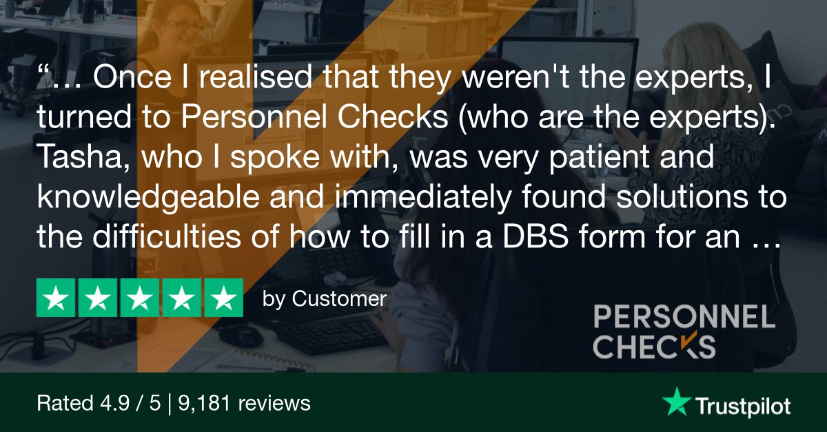 ⭐️⭐️⭐️⭐️⭐️
When it comes to DBS forms, we've got you covered! Thanks for trusting us, and special thanks to Tasha for her expert assistance!