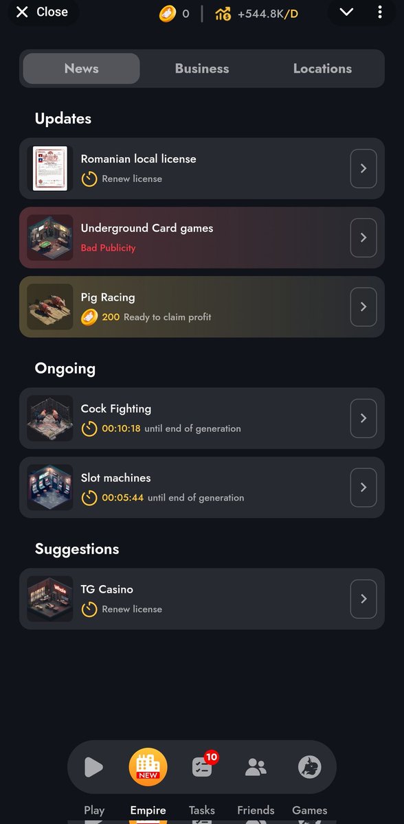 _Nkcrypto_'s tweet photo. Guys 🤣🤣

Just I Play #WhaleGame 😂 
👉It's Fun - 100× bet my 1M coins got result '0' 
But Still i want to play 🌝

Free to get coin Simply Built your #Emprie on @whalegames_en 

Get Free coins Every minute, Then bet 100× &amp; rich soon 😅 or Get Rekt ( No investment needed)

#Game https://t.co/t0J6DmFrvf