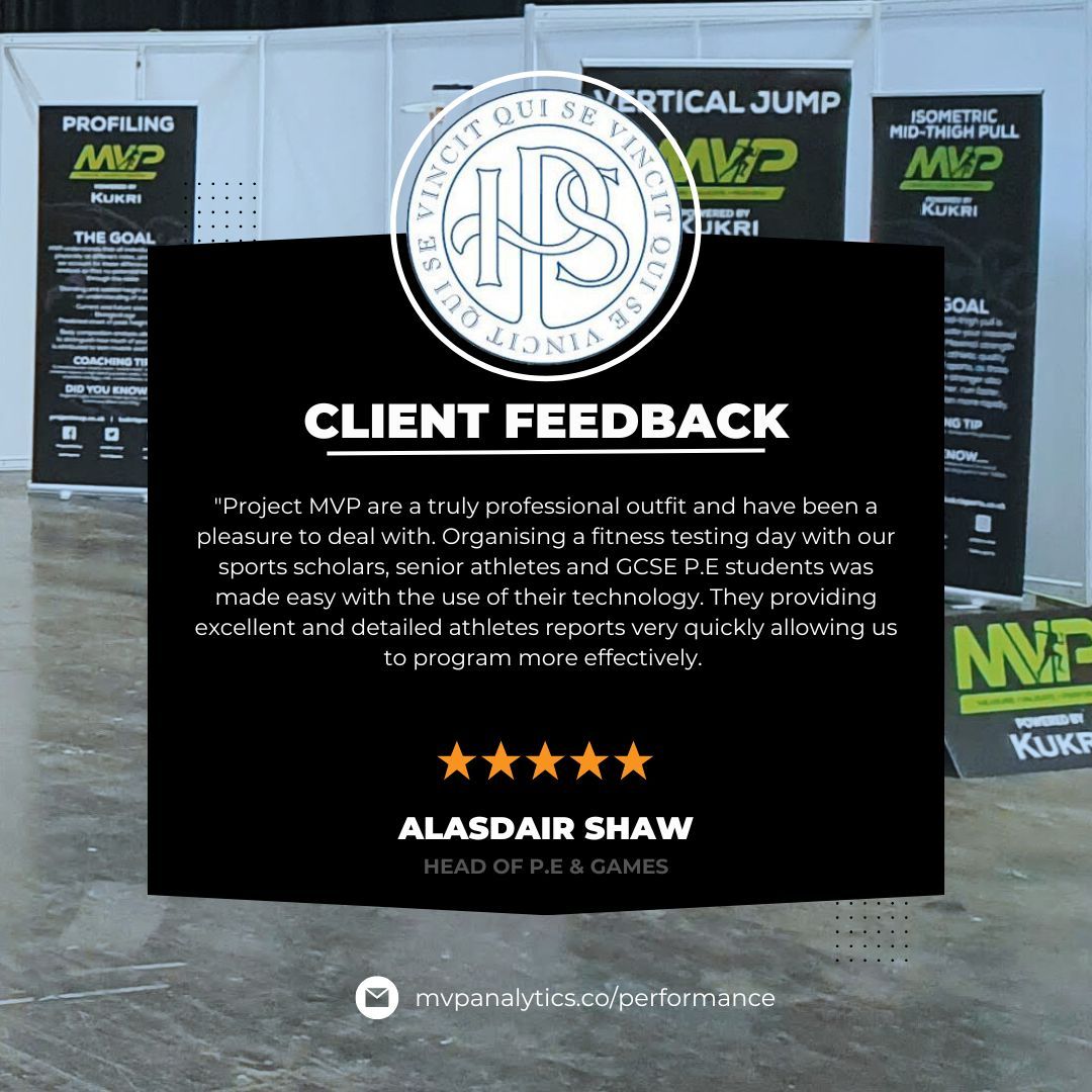 Organising a fitness testing day has never been easier! 🏋️‍♂️ Ibstock Place highlights how we delivered detailed reports quickly, helping them program effectively. ⭐⭐⭐⭐⭐ #SportsScience #AthletePerformance #FitnessTesting