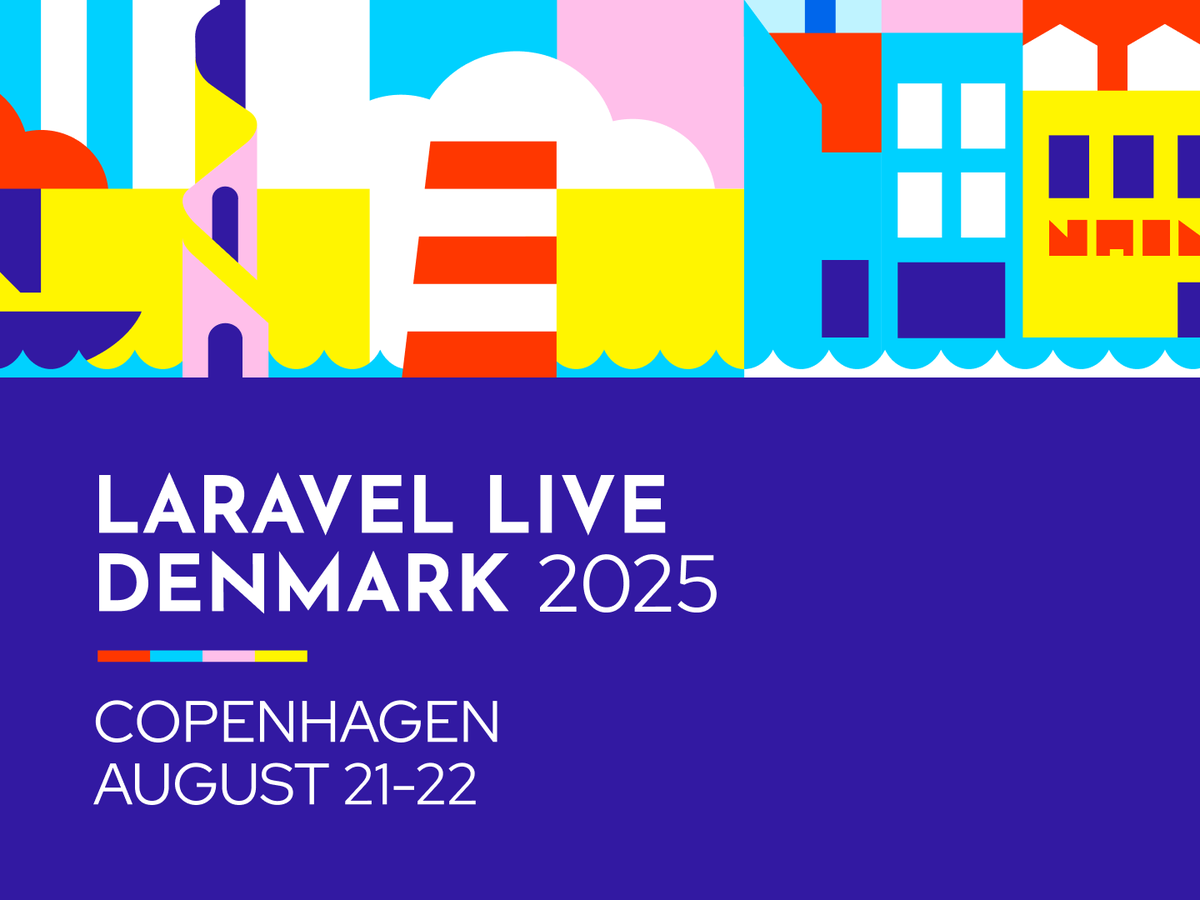 We are proud to announce that Laravel Live Denmark will be back in Copenhagen, 21-22 August 2025. Read more at laravellive.dk #laravellivedk #laravel