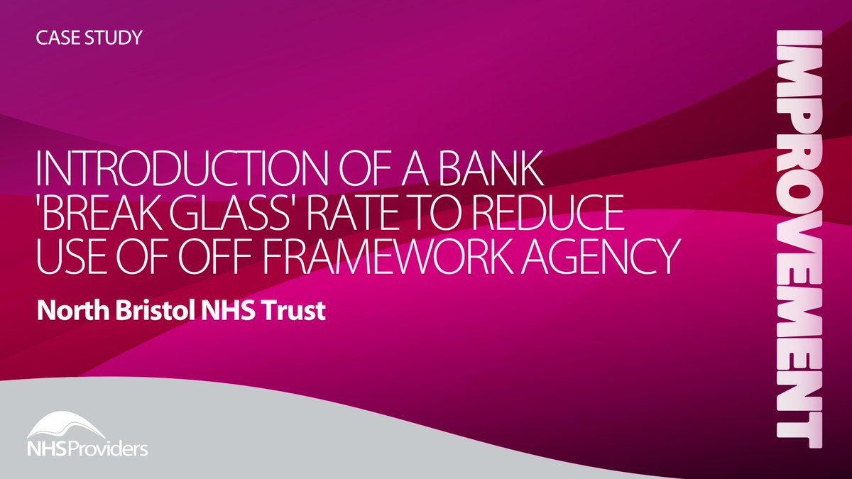 NHS Providers (@nhsproviders) on Twitter photo 💡Introducing our latest case study!
Discover how <a href="/NorthBristolNHS/">North Bristol NHS Trust</a> cut agency costs by £3.9m by utilising a #QualityImprovement approach, boosting staff morale and patient care. 🏥
Learn more and see how QI can benefit your organisation.
🔗 bit.ly/4hen6hh 💡Introducing our latest case study!
Discover how <a href="/NorthBristolNHS/">North Bristol NHS Trust</a> cut agency costs by £3.9m by utilising a #QualityImprovement approach, boosting staff morale and patient care. 🏥
Learn more and see how QI can benefit your organisation.
🔗 bit.ly/4hen6hh