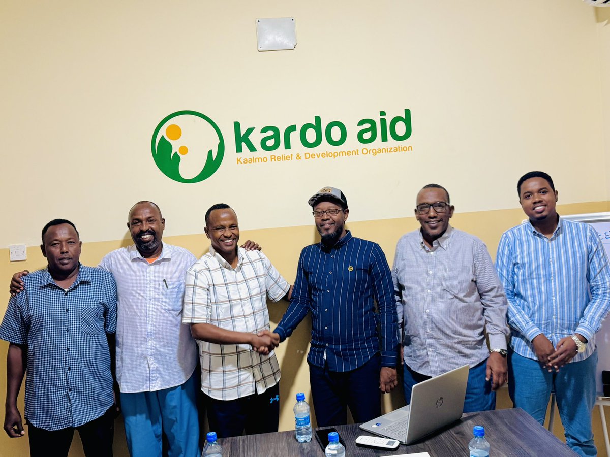 kardo_aid's tweet photo. The @SIF_ONG liaison Manager Dr Faisal Osman visited our @kardo_aid Office in Mogadishu to discuss opportunities for a potential partnership. https://t.co/nFBZ2WjwmK