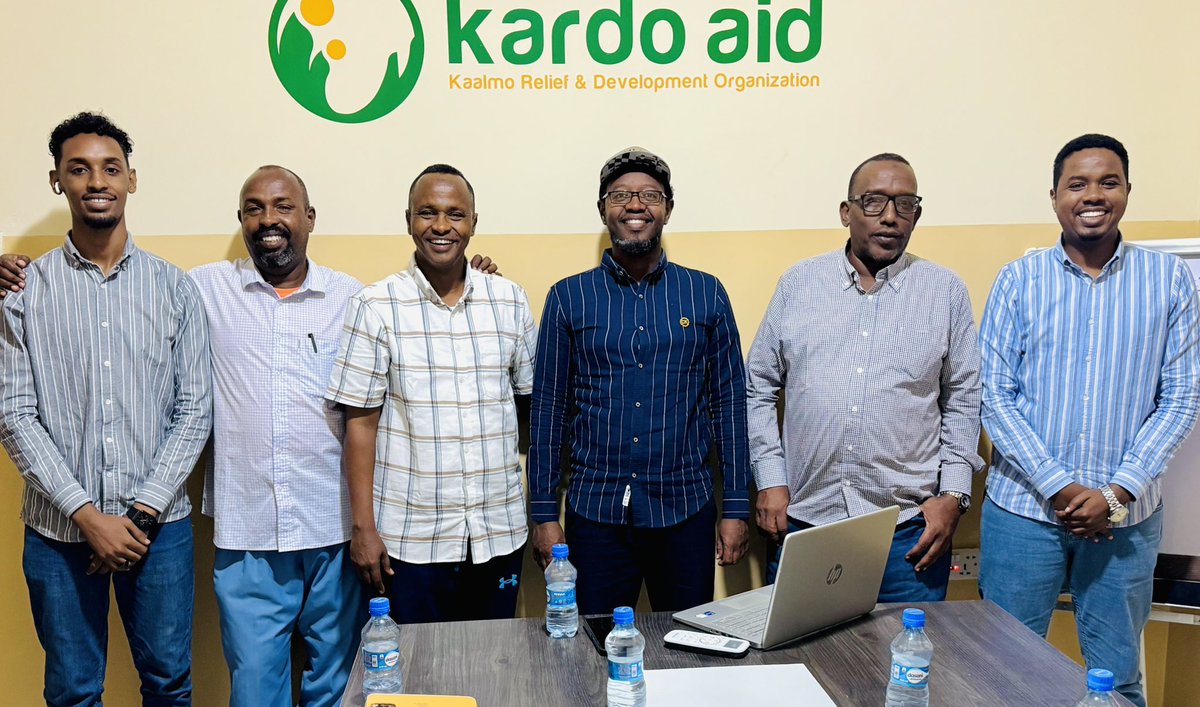 kardo_aid's tweet photo. The @SIF_ONG liaison Manager Dr Faisal Osman visited our @kardo_aid Office in Mogadishu to discuss opportunities for a potential partnership. https://t.co/nFBZ2WjwmK
