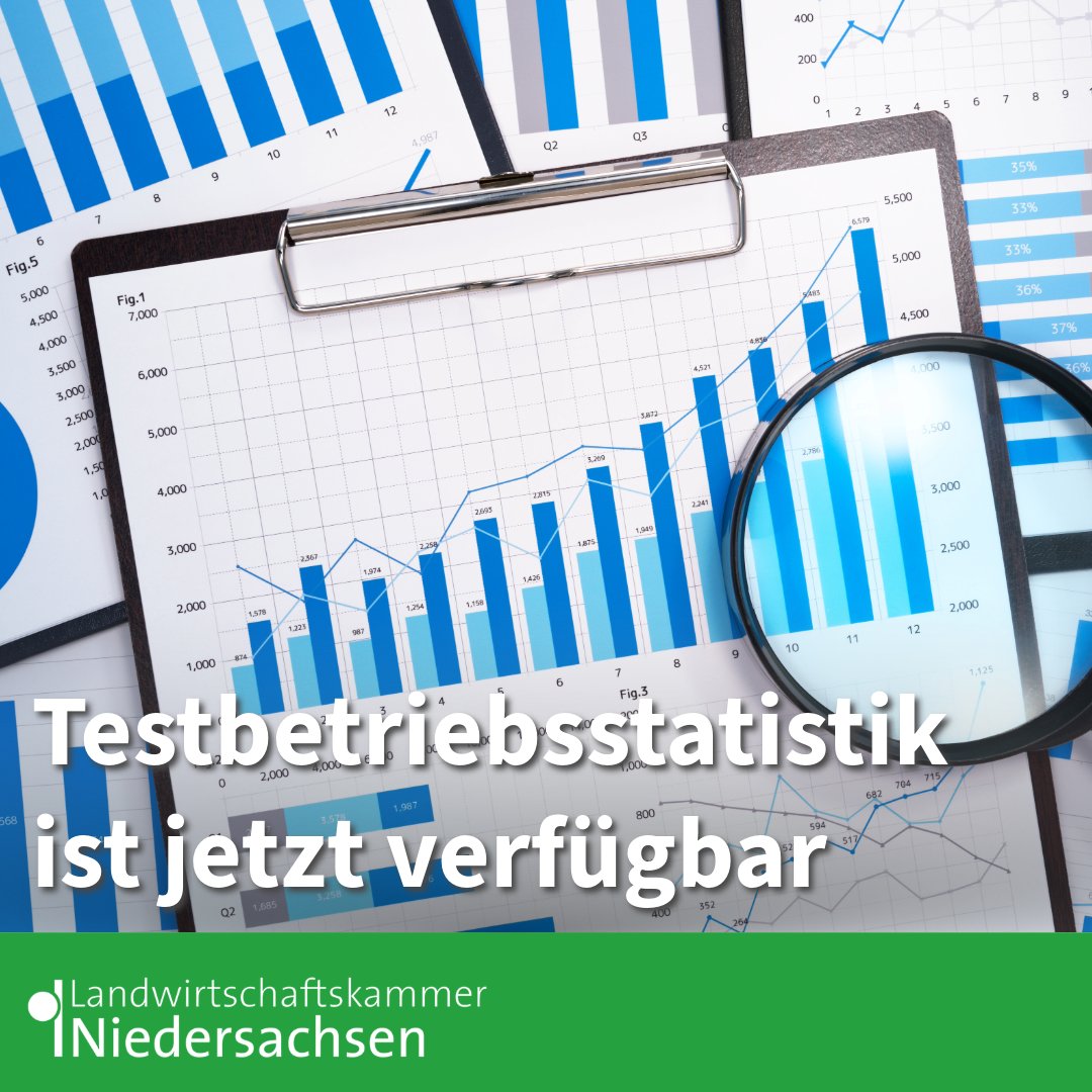 #Betriebswirtschaftliche Daten für #Schwachstellenanalyse, #Gutachtenerstellung und #Betriebsvergleich haben wir in unserer #Buchführungsstatistik für das #Wirtschaftsjahr 2023/24 übersichtlich auf 172 Seiten aufbereitet: lwkn.de/statwj2324