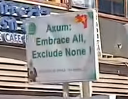 FitwiDesta's tweet photo. "Axum (Tigray):
Embrace All,
Exclude None!"
💯
#TigrayProtests https://t.co/oLt4Z53ZsN