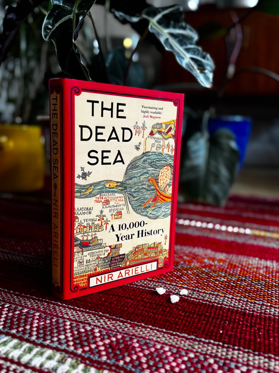 Today is publication day for this fella. Huge thanks to the many people and organizations whose work and words have helped me along the way <a href="/merav_ayalon/">🎗️merav ayalon</a> <a href="/nirhasson/">نير حسون Nir Hasson ניר חסון</a> <a href="/gidonb/">Gidon Bromberg</a> <a href="/AravaInstitute/">Arava Institute for Environmental Studies</a> <a href="/HenkelStiftung/">Gerda Henkel Stiftung</a> <a href="/KarimanMango/">Kariman Mango كريمان منكو</a> <a href="/YUPL_Publicity/">Yale University Press London Publicity</a> <a href="/UniversityLeeds/">University of Leeds</a>  #DeadSea