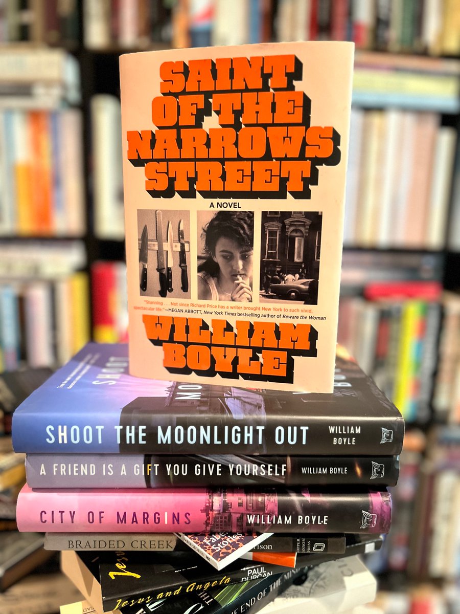 CraigAndrewDowd's tweet image. Helluva mail day—starting the latest South Brooklyn crime drama from @wmboyle4 tonight.