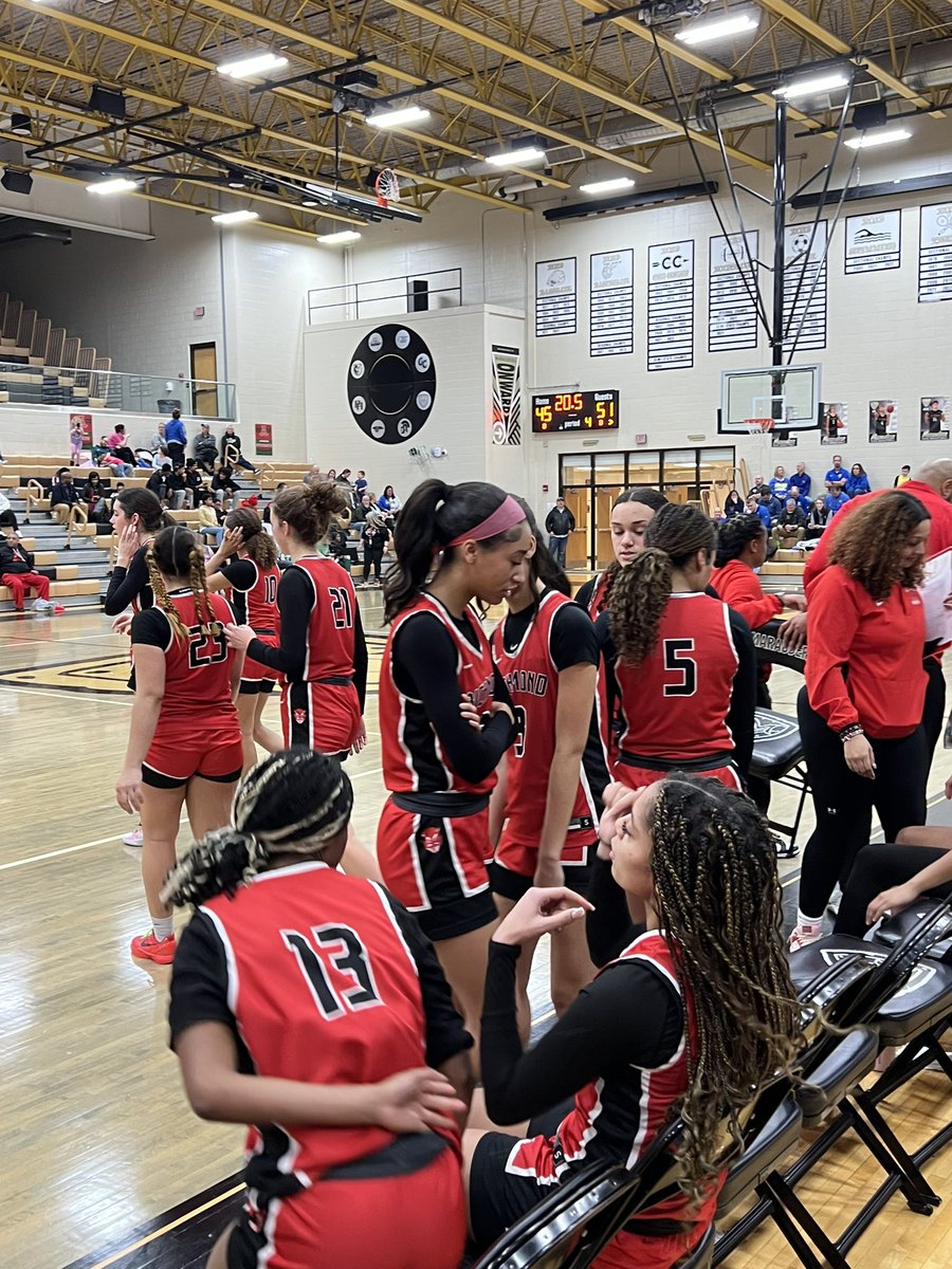 raewoolpy's tweet photo. WE WON! RHS Girls Basketball beats Greenfield Central 54-50 to win the first game in @IHSAA1 Sectionals. @LearnatRHS @RHSRedDevils @wearrrichmond https://t.co/Q3t1A368hZ