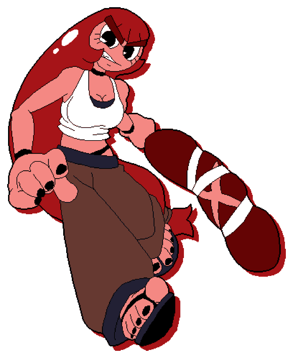 DonDevRed's tweet photo. This is Pepper, she's one of Cheddarhead's closest friends. Will be doing the rest of the gang, and then I'll be doing the villains. In the meantime, I hope ya like her. o3o

#Cheddarhead #art #pixelart #characterart #indiegame #gamedev #indiedev https://t.co/SUOIEdSUhi