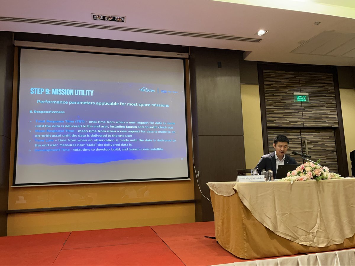EOSORBIT's tweet photo. การอบรมการออกแบบภารกิจ CubeSat ภายใต้โครงการส่งเสริมเยาวชนในการพัฒนาดาวเทียม จัดโดยบริษัทอีออส ออร์บิท จำกัด ร่วมกับ GISTDA ได้เปิดโอกาสให้เจ้าหน้าที่จาก GISTDA และนักเรียนนักศึกษาจากโครงการ School Satellite Project พัฒนาทักษะในการออกแบบดาวเทียม CubeSat ทั้งด้านทฤษฎีและปฏิบัติ เพื่อเตรียมความพร้อมสู่อนาคตอวกาศของไทย #CubeSat #GISTDA #ส่งเสริมเยาวชน