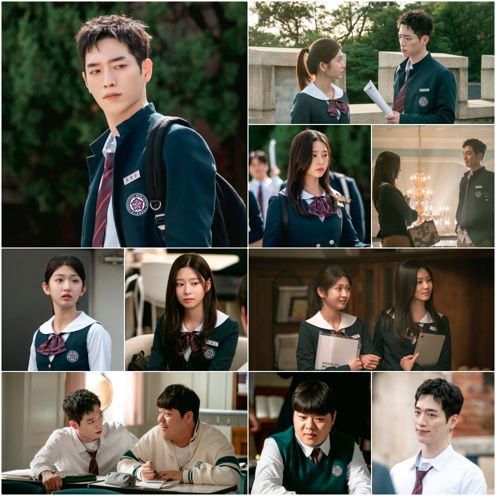 imbcenews's tweet photo. '언더커버 하이스쿨' 서강준·김민주·박세현·신준항, 발칙한 고딩들 출격
#언더커버하이스쿨 #UndercoverHighSchool 
#서강준 #SeoKangjun #김민주 #KIMMINJU #MINJU 
#박세현 #ParkSeHyun #신준항 #JunHangShin 
#MBC #금토드라마 #MBC드라마 #스틸컷 #iMBC연예 

네 사람의 관계성 맛집을 예고하는 가운데, 이들은 학교에서 벌어질 수 있는 온갖 비리와 성적 문제, 학교 폭력 등 다사다난한 일들을 마주하게 되면서 각자의 위치에서 살아남고자 발버둥친다. 

해성이 자신의 임무를 수행하면서 엮이게 된 예나, 유정, 동민과 어떤 에피소드를 그려낼지 본 방송이 더욱 기다려진다.

과연 해성은 자신의 정체를 끝까지 들키지 않고 임무를 수행할 수 있을지, 해성의 주변을 맴도는 이들이 득이 될지 실이 될지 이들 사이에 담긴 반전을 기대해 달라”고 전했다.

🔗https://t.co/Yg6wGw8DWE