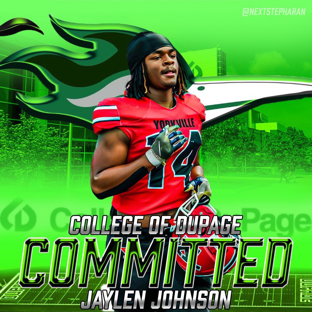 Committed!! <a href="/Dupage_Football/">College of DuPage Football</a>
