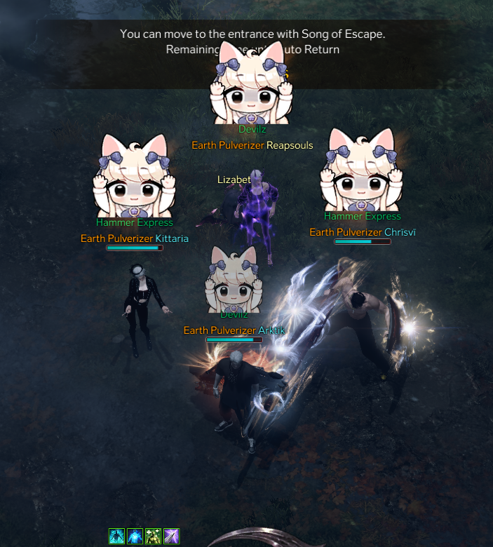 Kittaria_'s tweet photo. @playlostark Clearing Hell Hanu &amp; Eclipse ^^ Was such a fun week ^_^ https://t.co/QlbHSbB5b9