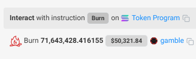 🔥🔥🔥 over $50K burned 🤯🤯🤯