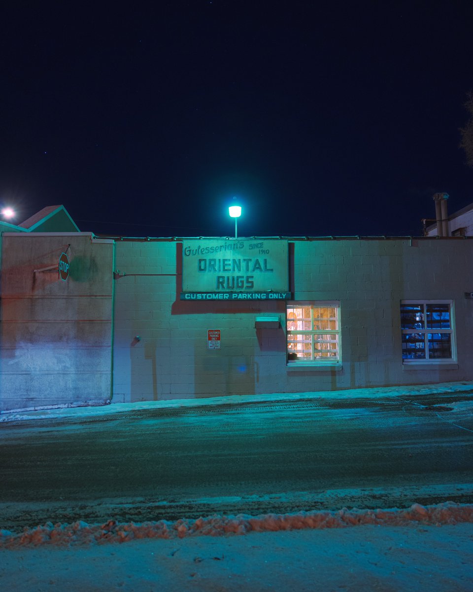 Photos from a lonely winter night